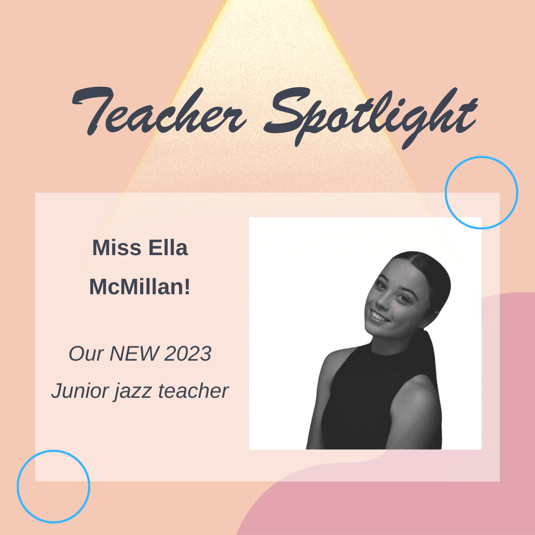 Meet the Teachers: Miss Ella McMillan Meet the Teachers: Miss Ella McMillan